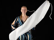 Instrument Covers Bassoon White Cover